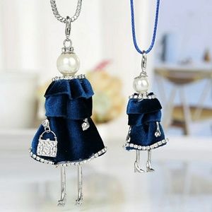 Mother Daughter Little People Necklaces